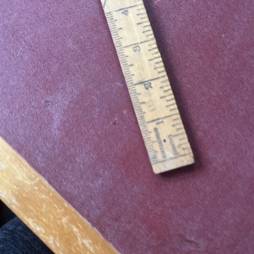 Vintage Holzlineal Arnold Leeds Helix 12" Zoll Lineal Made in England sehr guter Zustand - Bild 11 von 11