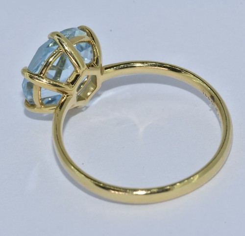 Ippolita Blue Topaz Ring 18k - Picture 8 of 14