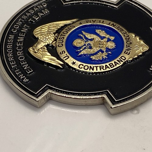JFK Airport Challenge Coin CBP Field Ops CET Anti-Terrorism Collectible Coin LE - Bild 10 von 10