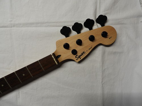 Cuello de bajo Squier Precision P con afinadores negros - Affinity - en la foto - Usado - Imagen 2 de 7