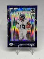 2024 Panini Donruss Optic Rated Rookie Jha'Quan Jackson Purple Shock Prizm #253