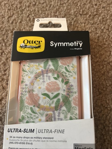 OtterBox Apple iPhone 16 Plus Symmetry Series Case MagSafe Peachy Bloom New - 第 4/6 張圖片