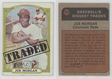 1972 Topps High # Joe Morgan (Traded) #752 HOF