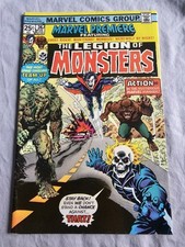 Marvel Premiere 28 (1975) 🗝 1st Team App & Origin The Legion Of Monsters!