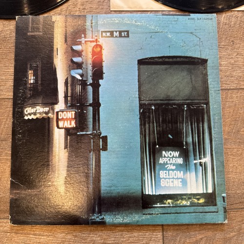 The Seldom Scene Recorded Live At The Cellar Door 2xLP Bluegrass 1980 Press - Picture 2 of 11