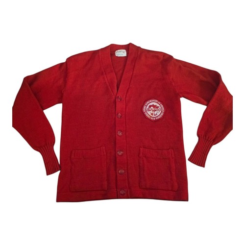 Vtg 70s Coane Cardigan Sweater Future Homemakers Of America Sz 42 Medium - Picture 1 of 7