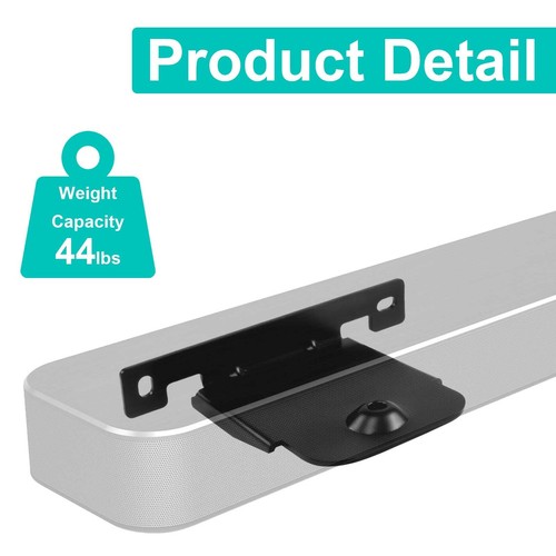 Loyeen Pair Wall Mounting Brackets for LG Sound Bar - SP9YA, SNC4R, SH2, SH4,... - Picture 4 of 7