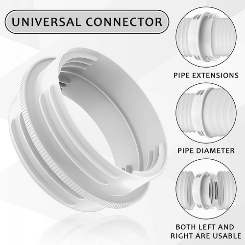 AC Hose Connector for 5 1 and 5 9 Inch Hoses with Flexible Installation - Zdjęcie 15 z 16