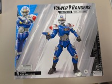 Power Rangers Lightning Turbo Blue Senturion Deluxe 6-Inch Action Figure   NEW