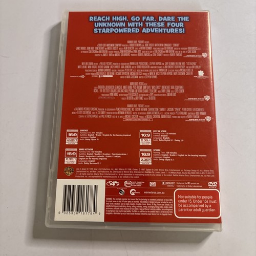 Contact / Mars Attacks! / Lost In Space / Sphere DVD Region 4 - Bild 2 von 4