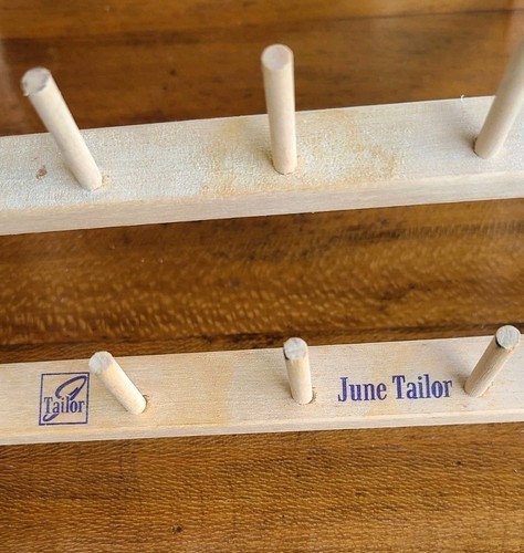 June Tailor JT-675 Deluxe Mega-Rack II  Holds 120 Spools on Table or Wall - Picture 4 of 19