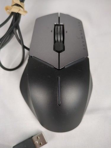 Alienware Elite Gaming Mouse, AW558 CN-ONMK8F - EUC - Tested - Picture 1 of 5