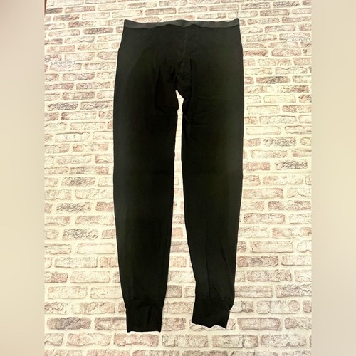 UNIQLO Pants Heattech Men's Thermal Base Layer Black Thin Leggings Active XL - Picture 7 of 7