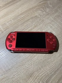 2605 PlayStation Portable PSP-3000 Radiant Red Good TESTED
