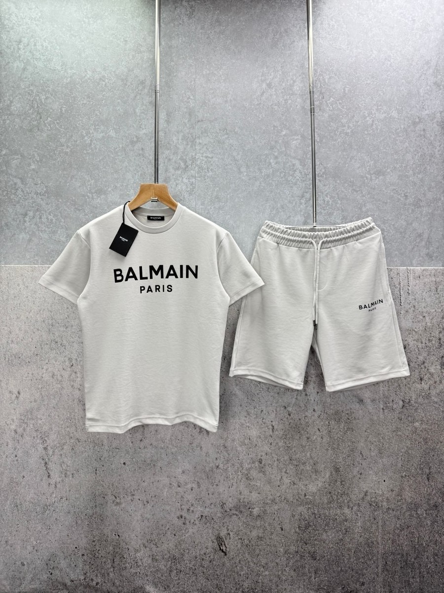 Balmain Short Pierre Balmain Men's T Shirt Balmain Paris