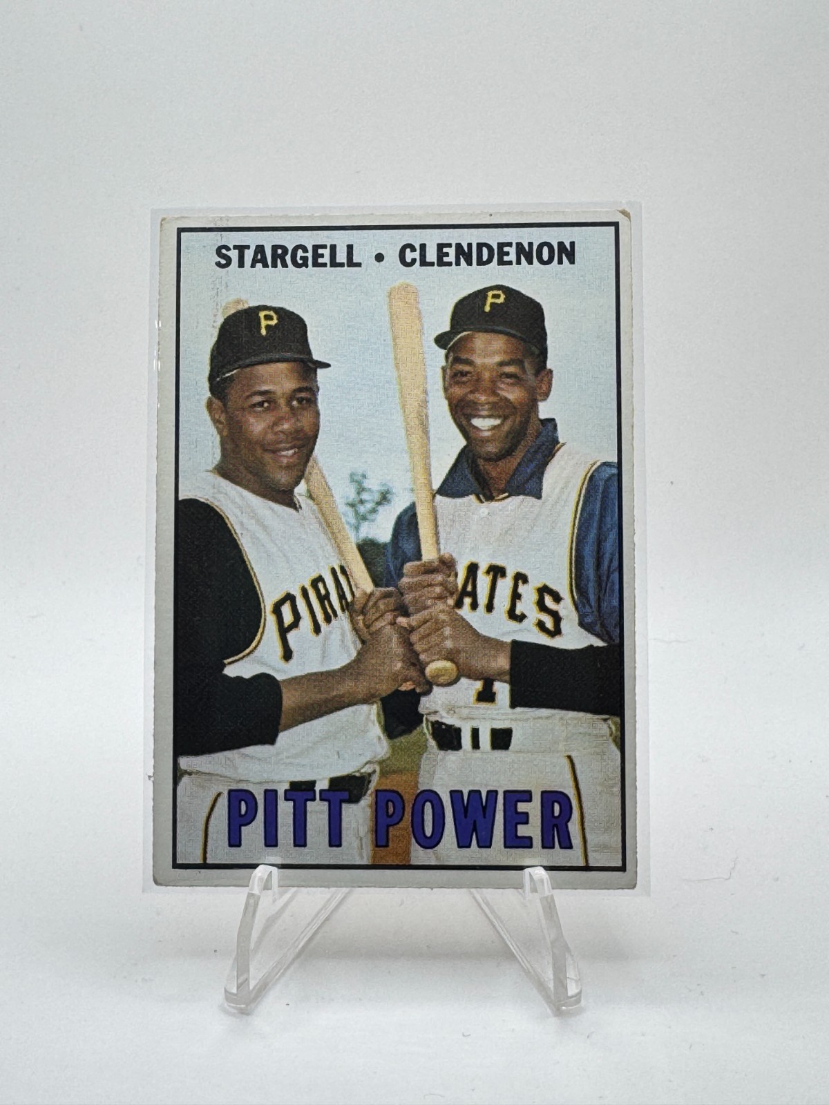 1967 Topps - Willie Stargell, Donn Clendenon #266 Willie Stargell
