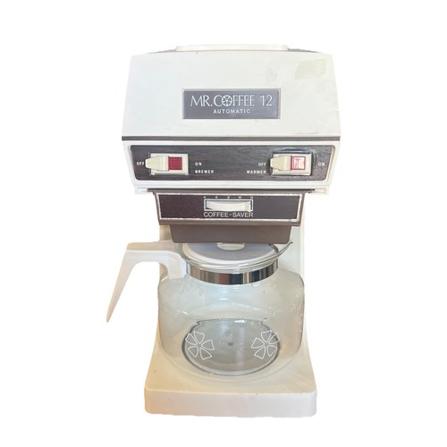 Vintage Mr Coffee Maker W/ Carafe MCS-1212 Tested And Working
