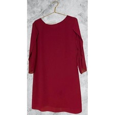 Grace Karin Burgundy Cold Shoulder Split Sleeve Shift Dress XL Wine Red Cocktail