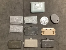 STAR WARS Power of the Force Jedi Saga 1997 11 Mixed Stands for Action Figures