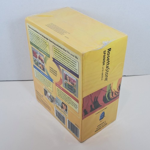 Rosetta Stone Spanish Latin America Version 3 Level 1-5 Complete Program Mac PC - Picture 4 of 6