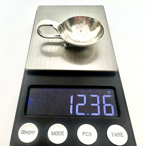 Vintage Georg Jensen Sterling Silver Individual Salt Cellar Dip #110 - Picture 8 of 9