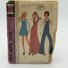 McCall's 3842 Misses Jumper or Top Pattern - Size 14 Bust 36