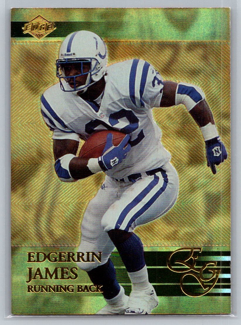 2000 Collector's Edge EG Football #148 Edgerrin James - VG - Indianapolis Colts