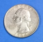 1964 P Silver Quarter Washington