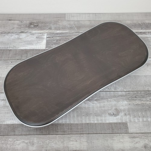 Fluidstance Level Balance Board Trainer Stehpult dunkles Naturholz