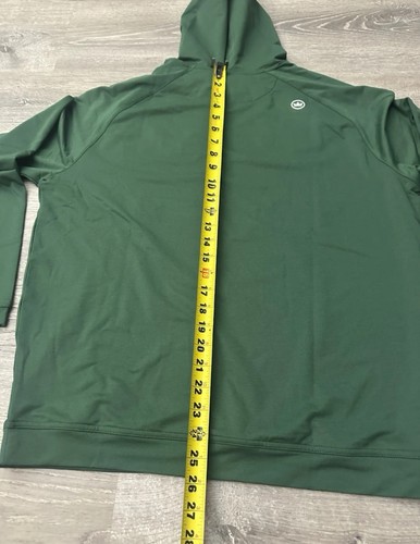 Peter Millar Crown Sport Performance Hoodie Herren M grün MS24EK45 Golf Pullover - Bild 6 von 6