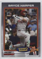 2024 Topps x Chris Berman Boomer's Baseball Silver 6/99 Bryce Harper #8 16e6