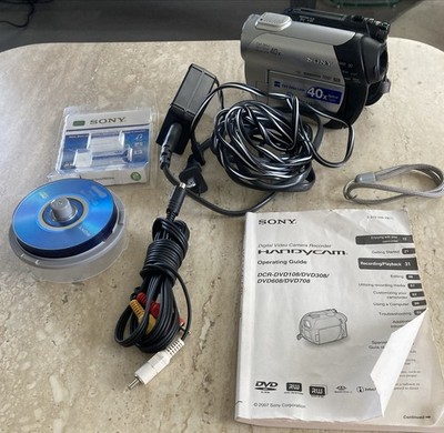 Sony DCR-DVD108 ハンディカム 120倍ズーム 【公式通販】