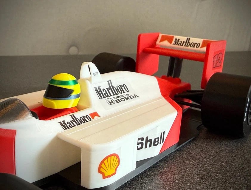 McLaren MP4/4 Winner GP Australia 1993 Ayrton Senna wi 1:14 - Immagine 4 di 4