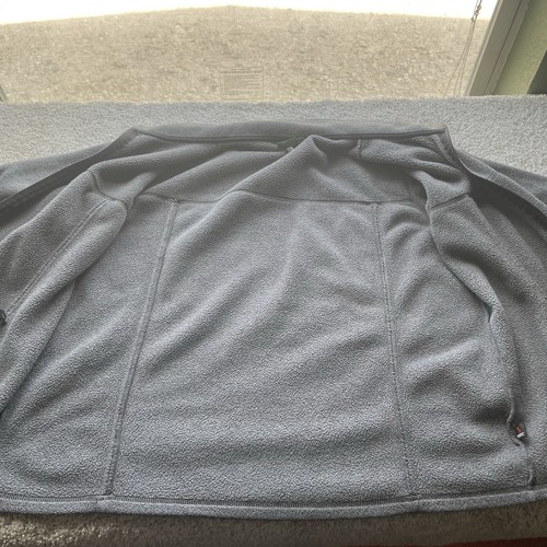 LL Bean Suéter Polar Cremallera Completa Chaqueta Para Hombre Talla Xtra Grande Gris Ligero - Imagen 11 de 13