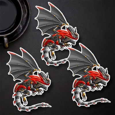 Kawasaki ZX14R Dragon 2012-2025 Stickers - Set of 3 KissCut