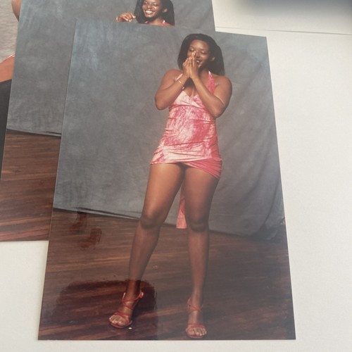 (10) African-American Female Sexy Nude Risqué Portrait Color Photographs 4x6 #14 - Picture 7 of 11