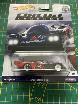 Hot Wheels PORSCHE 962 ADVAN 2018 CIRCUIT LEGENDS Car Culture RR Premium OVP