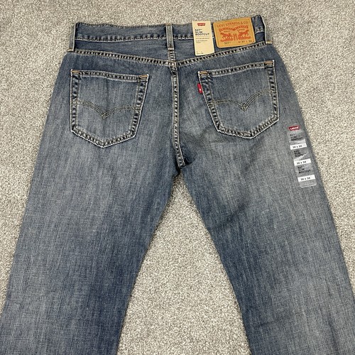 Levis 527 Jeans Herren 30x34 (Passform 31x35) Slim Bootcut Cowboy Western Rodeo Neu mit Etikett - Bild 2 von 13