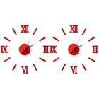 2 PCS Uhr Für Schlafzimmer Deko Wanduh DIY-Wanduhr Uhren Wohnzimmerdekoration