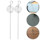  60 Pcs Note Folder Desktop Picture Holders Greeting Card Display Stand