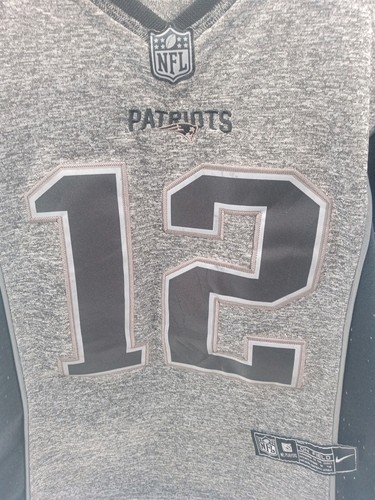 New England Patriots Tom Brady Jersey Women's Medium Gray NFL On Field Stitched - Picture 2 of 9