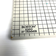 Boston 15" Paper Trimmer #26915 Paper Guillotine Cutter Photography Made USA 90s