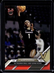 2024-25 Bowman U Now Topps #55 Mikayla Blakes Red Parallel Card #d /10