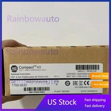 New AB 1769-IQ32 CompactLogix 24V DC Input Module 1769IQ32 US Free Tax