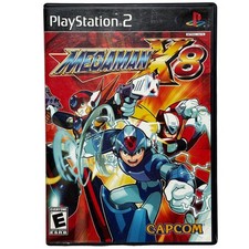 Mega Man X8 Sony PlayStation 2, 2004 Black Label NO Manual
