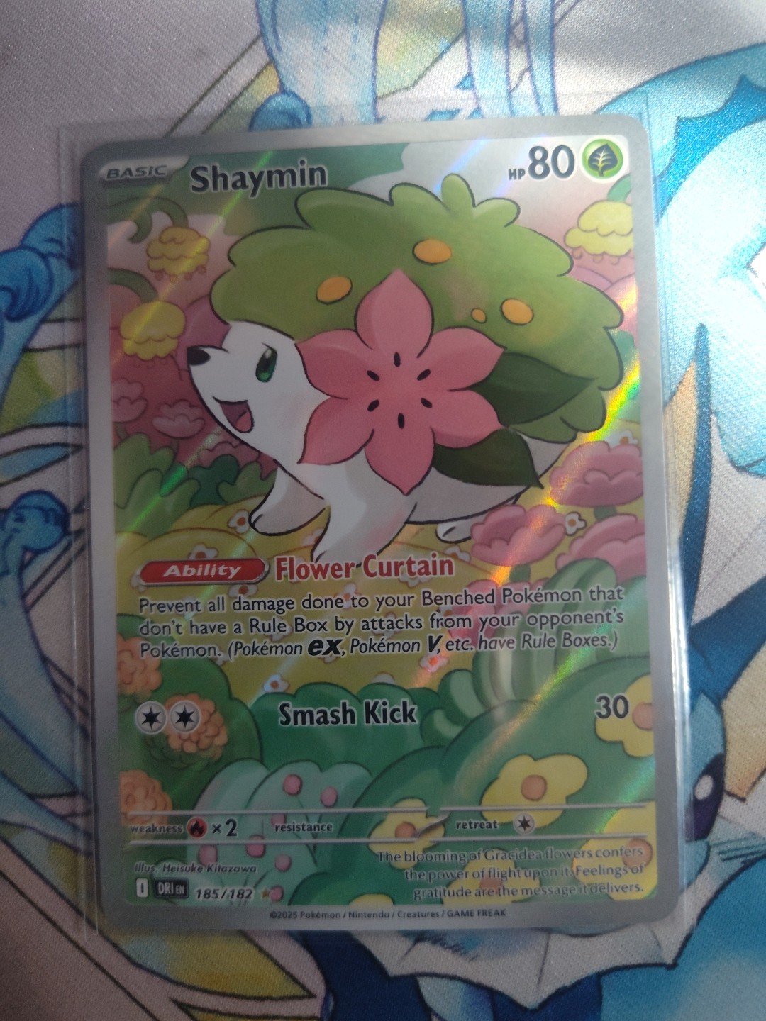 Shaymin 185/182 Sv10: Destined Rivals Holo NM