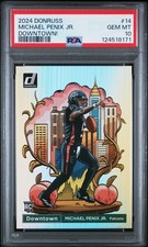 2024 PANINI DONRUSS DOWNTOWN! #14 MICHAEL PENIX JR. PSA 10