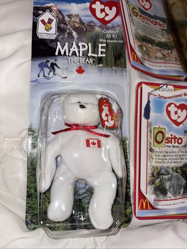 Ty Beanie Baby Paket 8 Camel Humphrey, Glory, Maple, Spangle, Erin the Bear - Bild 6 von 7
