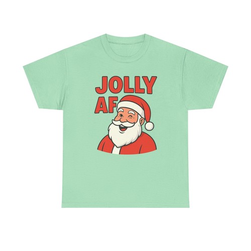 Camiseta de algodón unisex Jolly AF - Camisa de humor navideño, regalo de Navidad, informal [...] - Imagen 24 de 64