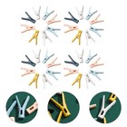 30 Pcs Kleine Wäscheklammern Wäscheklammerklammern Aus Kunststoff
